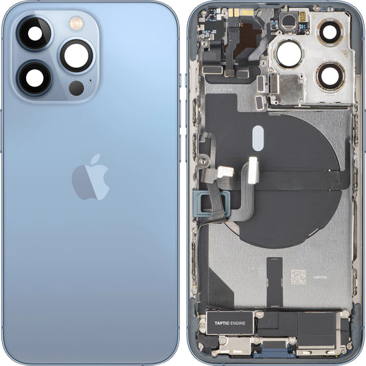 Pokrywa baterii Apple iPhone 13 Pro, z obudową środkową, pełne części, niebieski (Sierra Blue), wymiana