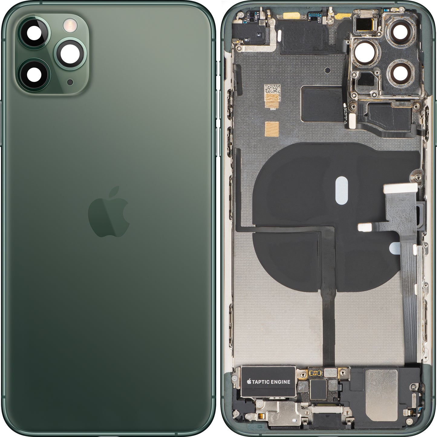 Pokrywa baterii Apple iPhone 11 Pro Max, z obudową środkową, pełne części, zielony (Midnight Green), Swap