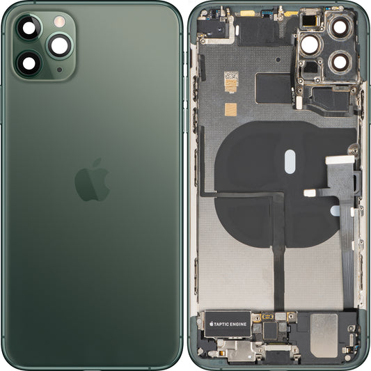 Pokrywa baterii Apple iPhone 11 Pro Max, z obudową środkową, pełne części, zielony (Midnight Green), Swap