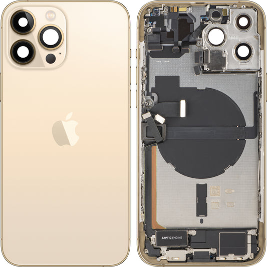 Pokrywa baterii Apple iPhone 13 Pro Max, z obudową środkową, pełne części, złota, Swap