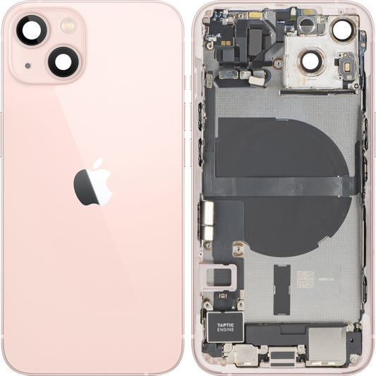 Pokrywa baterii Apple iPhone 13, z obudową środkową, pełne części, różowa, wymiana premium