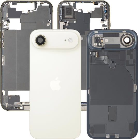 Pokrywa baterii Apple iPhone 17 Air, z obudową środkową, pełne części, złoty (Light Gold), Swap Premium