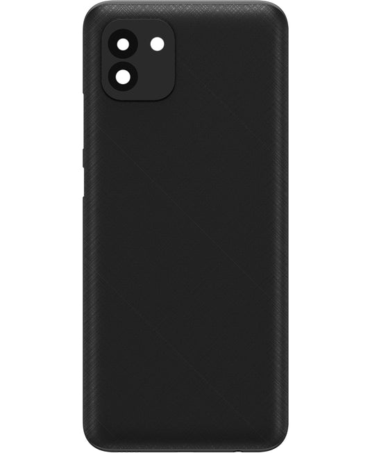 Pokrywa baterii kompatybilna z Samsung Galaxy A03 A035, Wersja F, Czarny