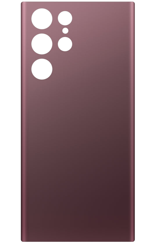Pokrywa baterii kompatybilna z Samsung Galaxy S22 Ultra 5G S908, Wiśniowa