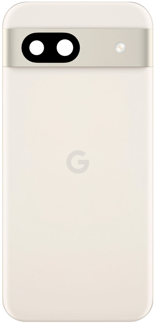 Google Pixel 8a Battery Cover, White (Porcelain White), Service Pack G949-00786-00