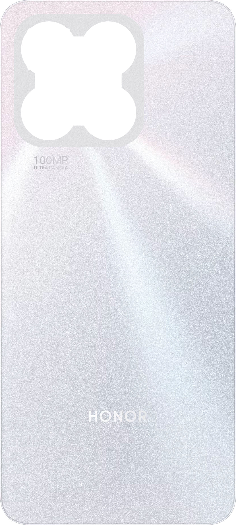 Pokrywa baterii Honor X8a, srebrny tytan, Service Pack 0235AEUR 