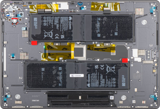 Pokrywa baterii Huawei MatePad Pro Max PapperMatte Edition, z akumulatorem, szara (Space Gray), Service Pack 02357TLP