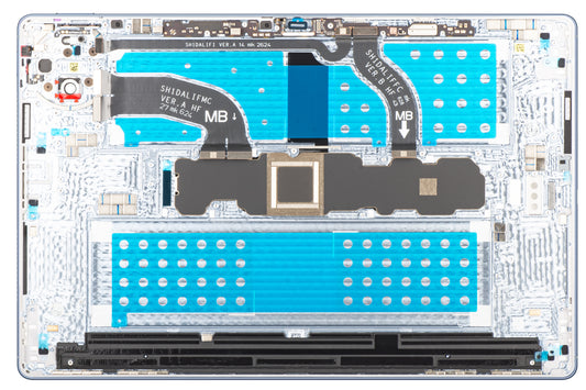 Pokrywa baterii Huawei MatePad Pro 12 (2026), niebieska, Service Pack 02357YFG