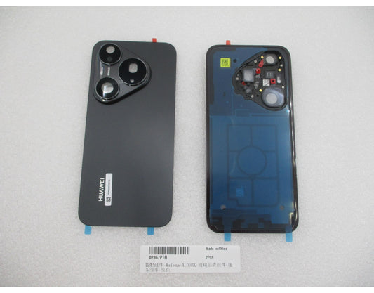 Pokrywa baterii Huawei Pura 90s Pro, czarna (Mulberry Black), Service Pack 02357PTR