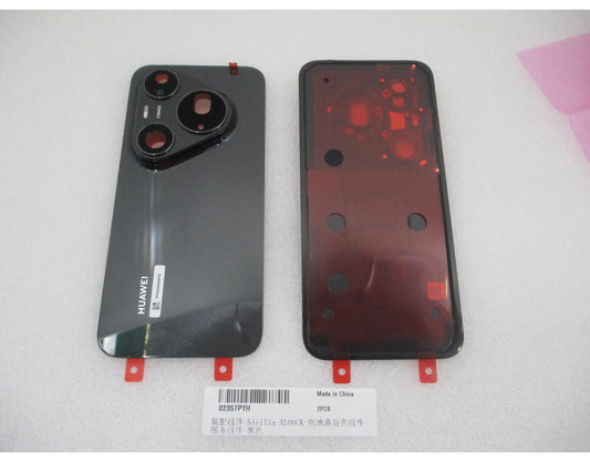 Pokrywa baterii Huawei Pura 90s Pro Max, czarna (Graphite Black), Service Pack 02357PYH