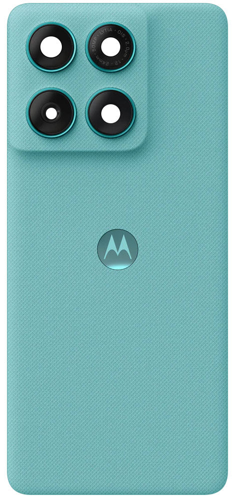 Pokrywa baterii Motorola Edge 60 Fusion, Zielona (Amazonit), Zestaw serwisowy 5D68C29872