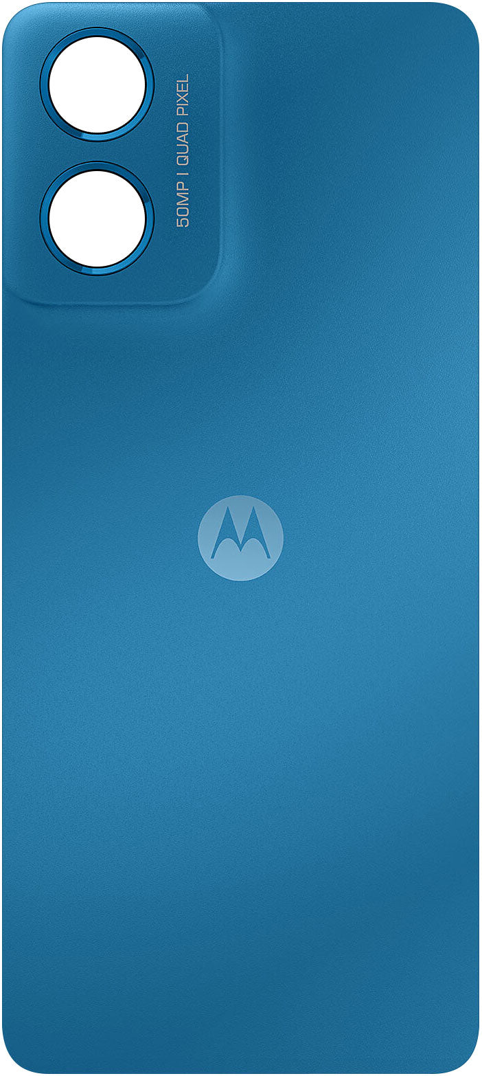 Pokrywa baterii Motorola Moto G04s, Niebieski (Satin Blue), Zestaw serwisowy 5S58C24269