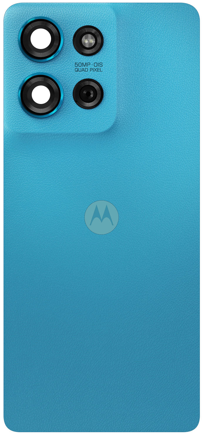 Pokrywa baterii Motorola Moto G75, Niebieski (Aqua Blue), Zestaw serwisowy 5S58C28852