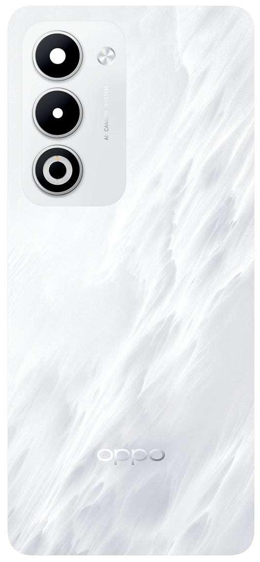 Pokrywa baterii Oppo A5 4G, Biała (Mist White), Service Pack 621033000658