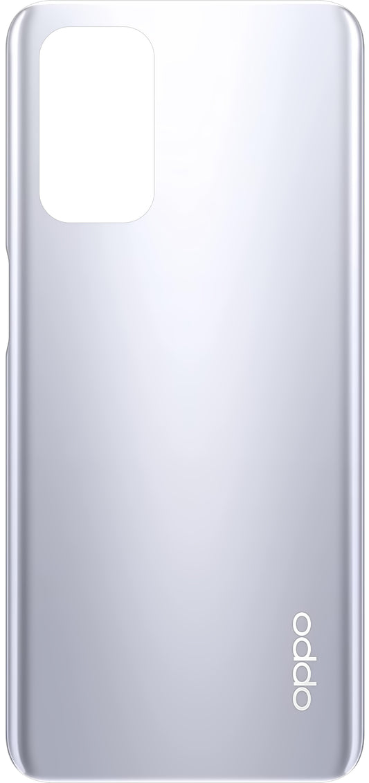 Pokrywa baterii Oppo A74 5G / A54 5G, srebrna (Space Silver), Service Pack 3202378 