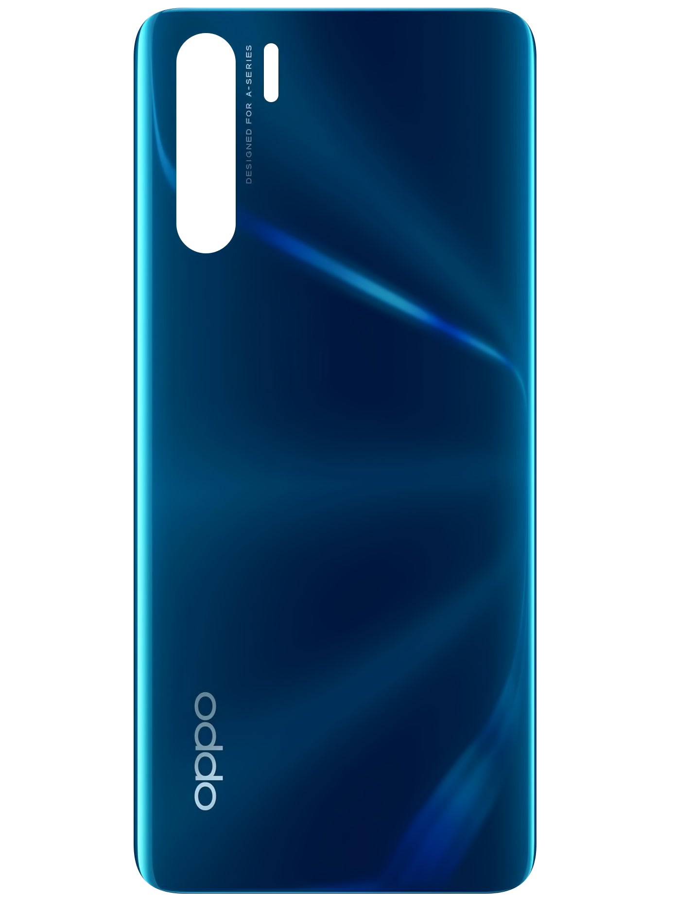 Pokrywa baterii Oppo F15 / A91, Blazing Blue, Service Pack 3016460 