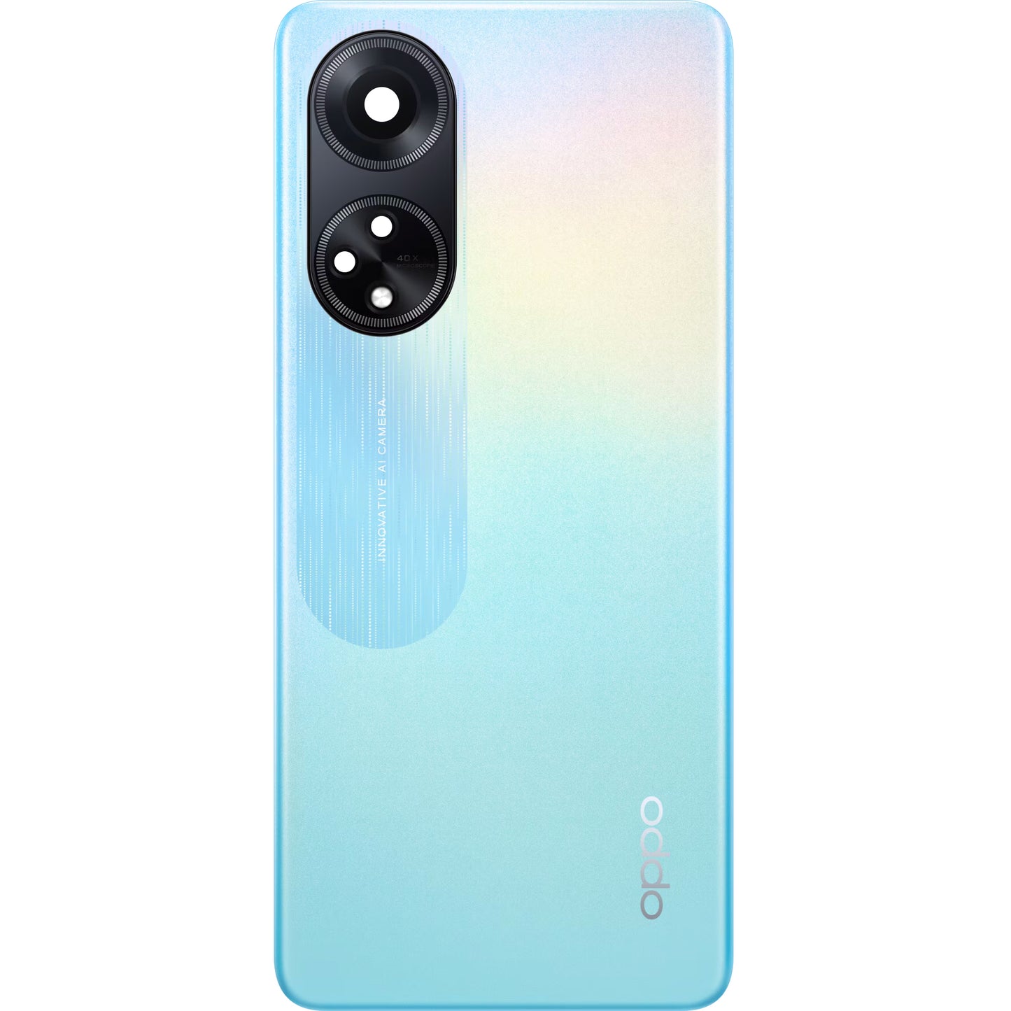 Pokrywa baterii Oppo A98, niebieska (Dreamy Blue), Service Pack 621033000044 