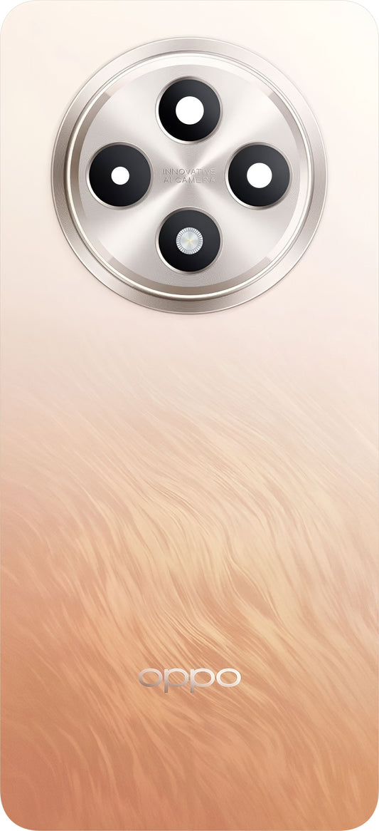 Pokrywa baterii Oppo Reno12 F, Pomarańczowy (Amber Orange), Service Pack 621033000344