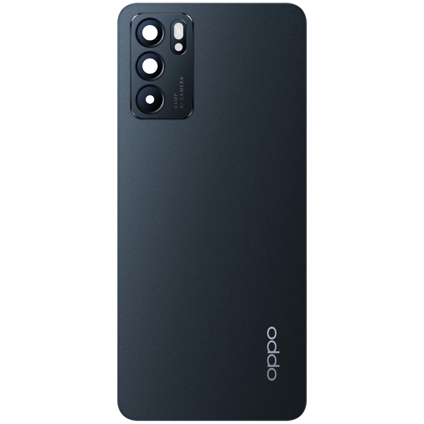 Pokrywa baterii Oppo Reno6 5G, czarna (gwiezdna czerń), Service Pack 4907797 