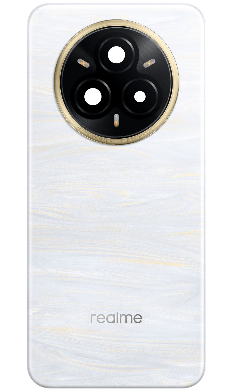Pokrywa baterii Realme 14 Pro+, Biały (Pearl White), Zestaw serwisowy 621033000452