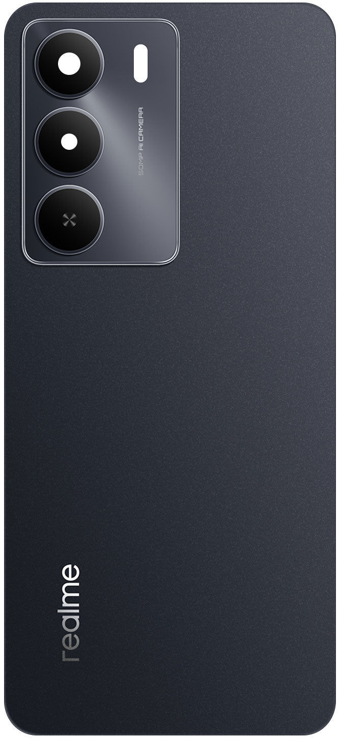 Pokrywa baterii Realme 14x, Czarny (Carbon Black), Zestaw serwisowy 621033000506