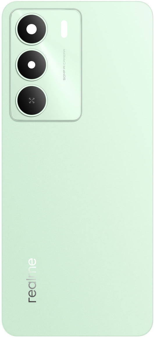 Pokrywa baterii Realme 14x, Zielona (Peridot Green), Zestaw serwisowy 621033000507