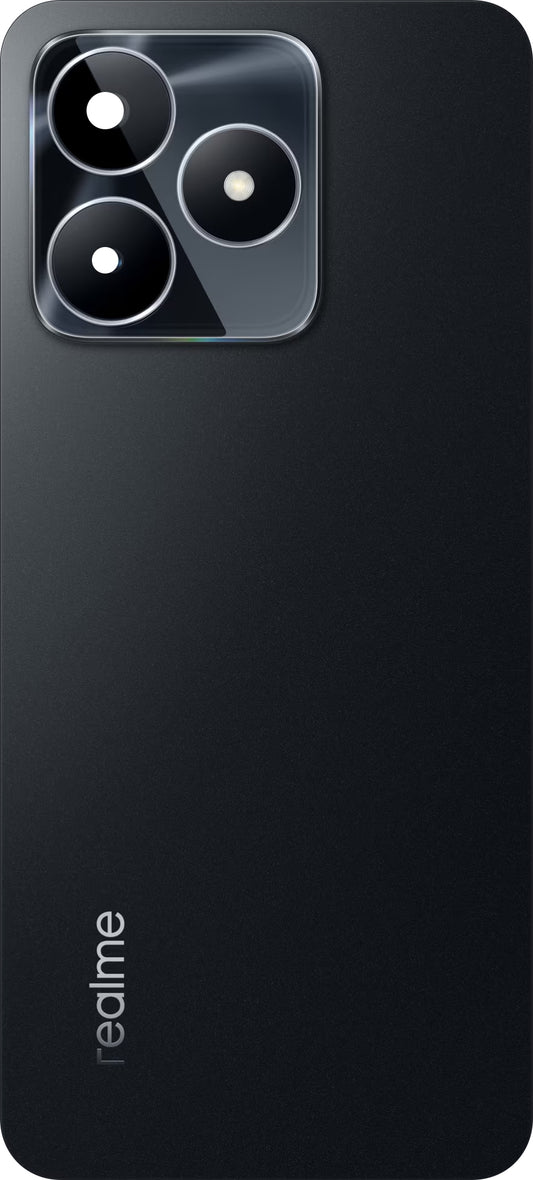 Pokrywa baterii Realme C53, Czarny (Mighty Black), Zestaw serwisowy 621033000056