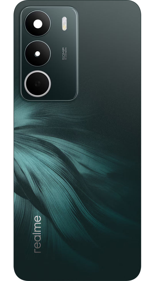 Pokrywa baterii Realme C71, Zielona (Forest Owl), Service Pack 621033000624