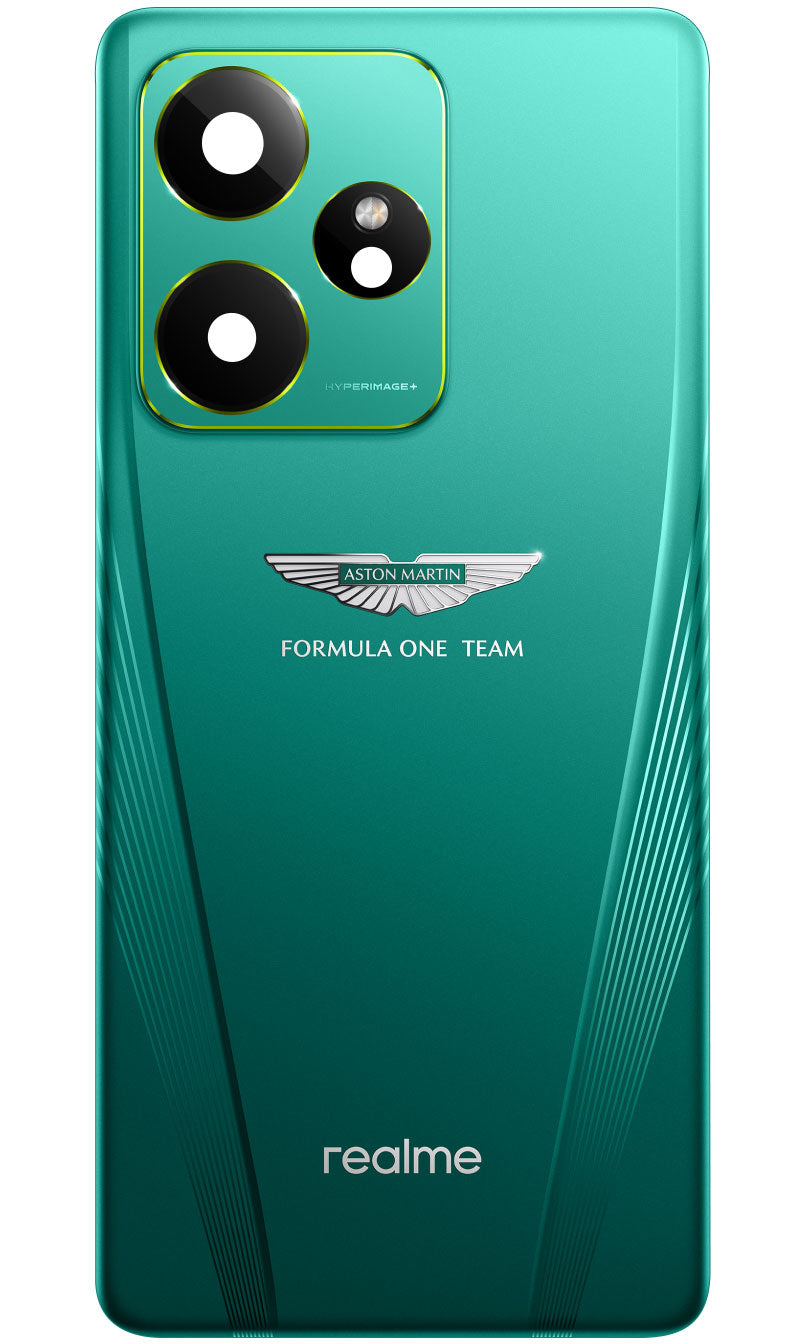 Pokrywa baterii Realme GT 7, Zielony (Aston Martin Green), Zestaw serwisowy 621033000619