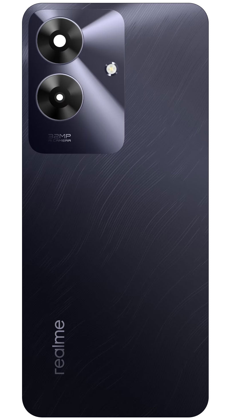 Pokrywa baterii Realme Note 60, Czarny (Marble Black), Service Pack 621033000293