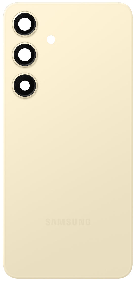 Samsung Galaxy S24 S921 Battery Cover, Beige (Amber Yellow), Service Pack GH82-33101D