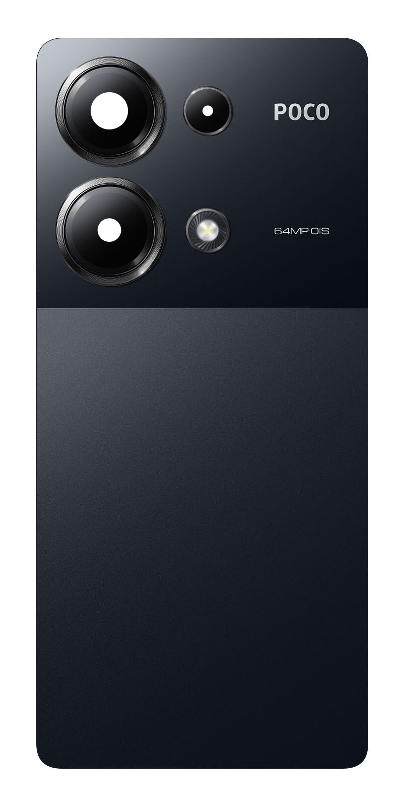 Klapka baterii Xiaomi Poco M6 Pro 4G, Czarna, Service Pack 5600070N6P00