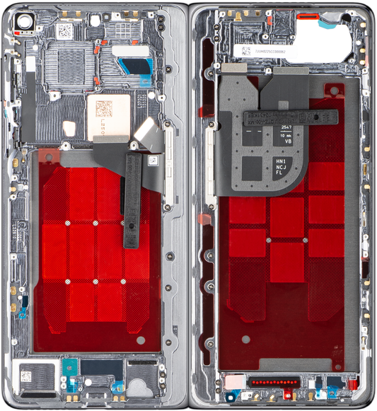 Obudowa środkowa Huawei Mate X7, Szara, Service Pack 02357JUH