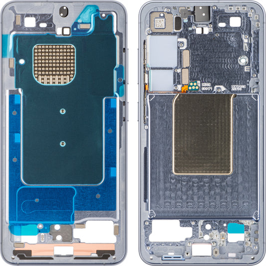 Samsung Galaxy S24 S921 Half Case, Blue (Sapphire Blue), Service Pack GH82-3343418F 