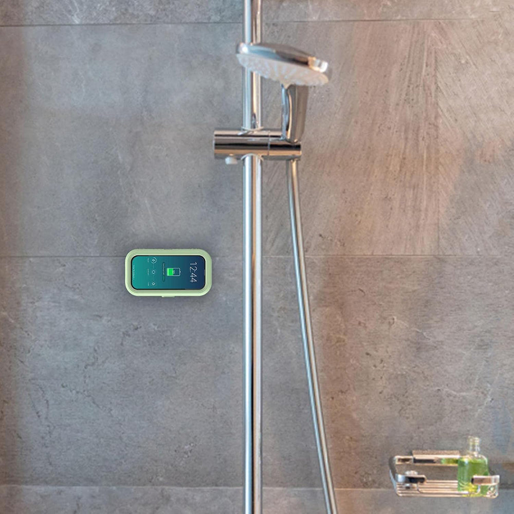 Techsuit LC-999 Wall Case with Touch Membrane for Phone, Waterproof, Green