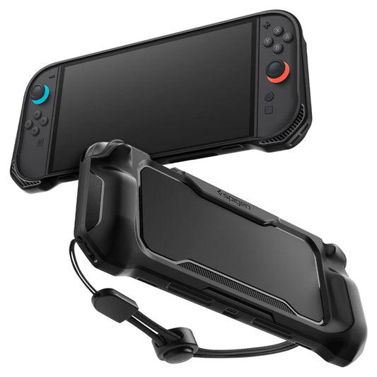 Obudowa Ochronna Spigen Rugged Armor dla Konsoli Nintendo Switch 2, Czarna ACS09075