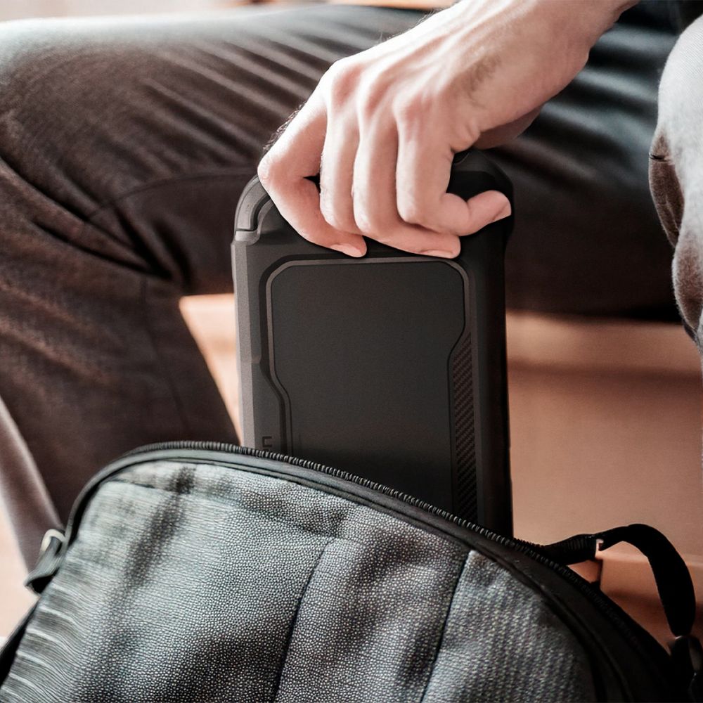 Obudowa Ochronna Spigen Rugged Armor dla Konsoli Nintendo Switch 2, Czarna ACS09075