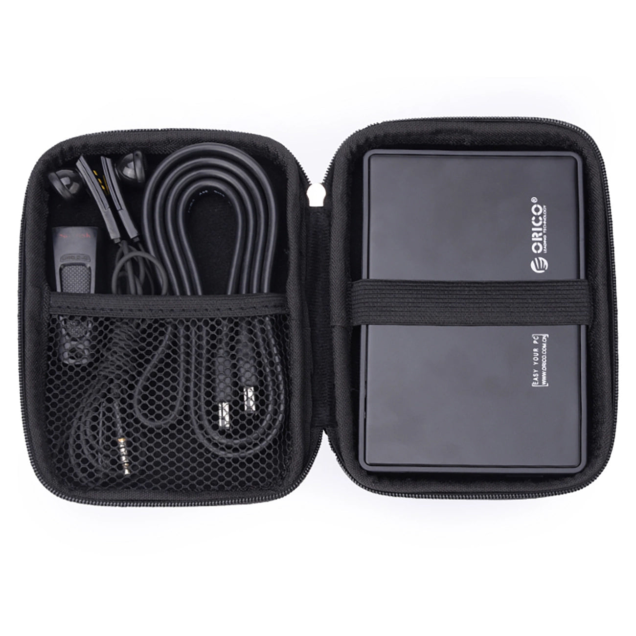 Orico PHD-25 Protective Case for 2.5inch HDD / SSD, Black