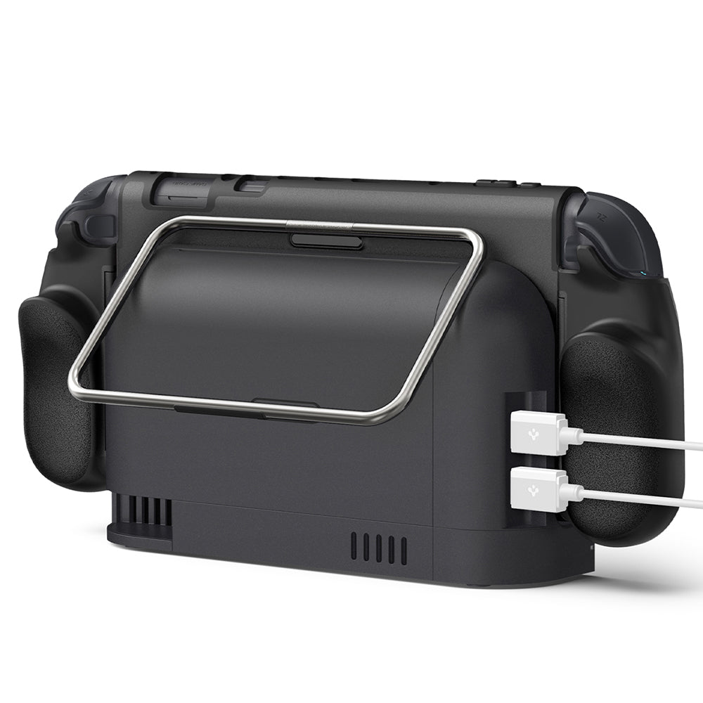 Obudowa ochronna Spigen Dual Grip Pro dla konsoli Nintendo Switch 2, Czarna ACS10196