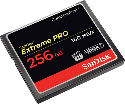Karta pamięci CompactFlash SanDisk Extreme Pro, 256Gb, UDMA 7 SDCFXPS-256G-X46
