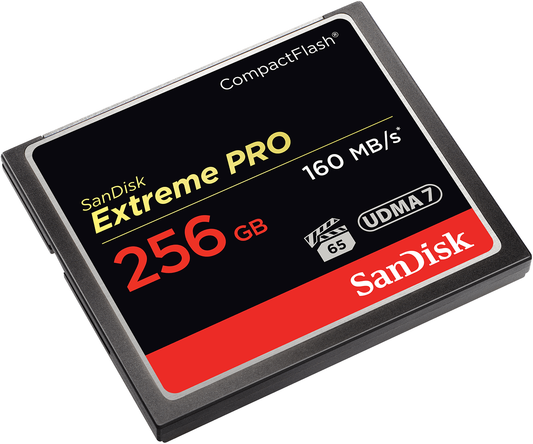 Karta pamięci CompactFlash SanDisk Extreme Pro, 256Gb, UDMA 7 SDCFXPS-256G-X46