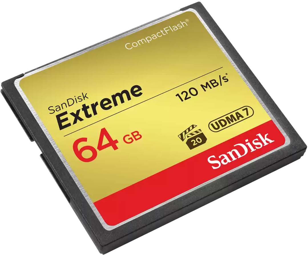 Karta pamięci CompactFlash SanDisk Extreme, 64Gb, UDMA 7 SDCFXSB-064G-G46