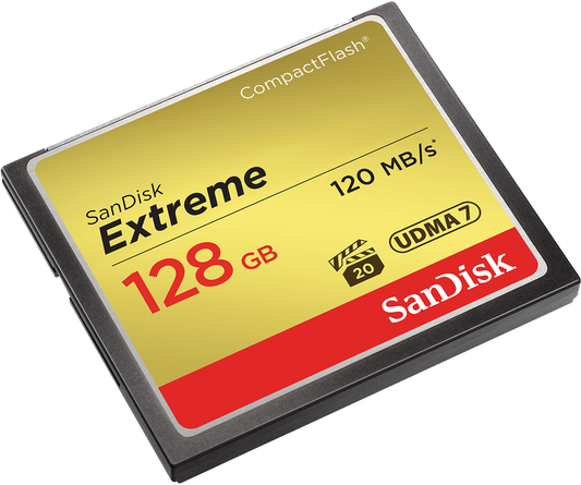 Karta pamięci CompactFlash SanDisk Extreme, 128Gb, UDMA 7 SDCFXSB-128G-G46