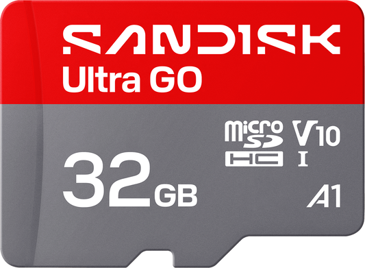 Karta pamięci microSDHC SanDisk Ultra GO Android A1, 32GB, Klasa 10 / UHS-1 U1 SDSQUGN-032G-GN6MN