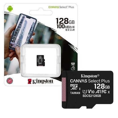 Karta pamięci Kingston Canvas Select Plus, 128 Gb, Class 10 / UHS-1 U1 SDCS2/128GBSP microSDXC