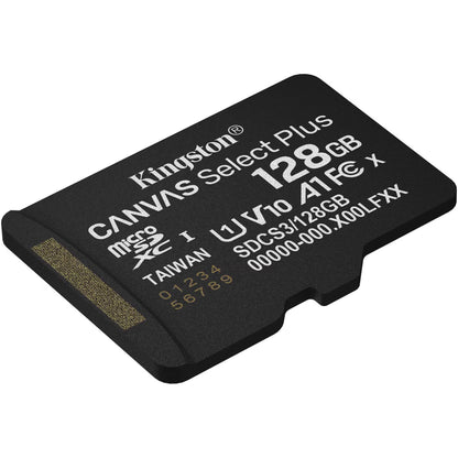Karta pamięci microSDXC Kingston Canvas Select Plus Android A1, 128Gb, Klasa 10 / UHS-1 U1 SDCS3/128GBSP
