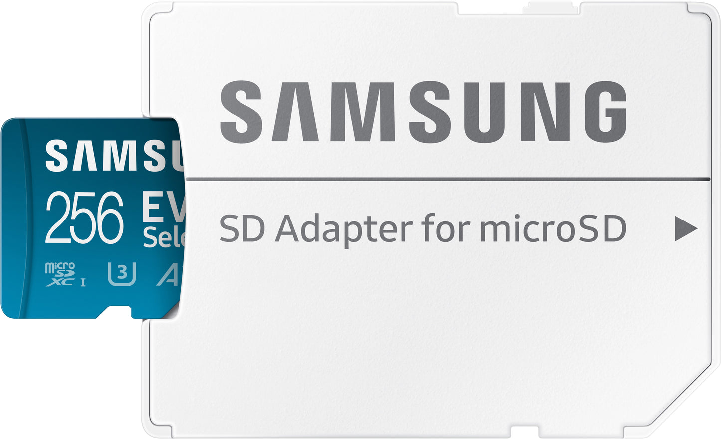 Karta pamięci microSDXC Samsung Evo Select Plus, 256 Gb, Class 10 / UHS-1 U3, z adapterem MB-ME256KA/AM MB-ME256KA/AM 