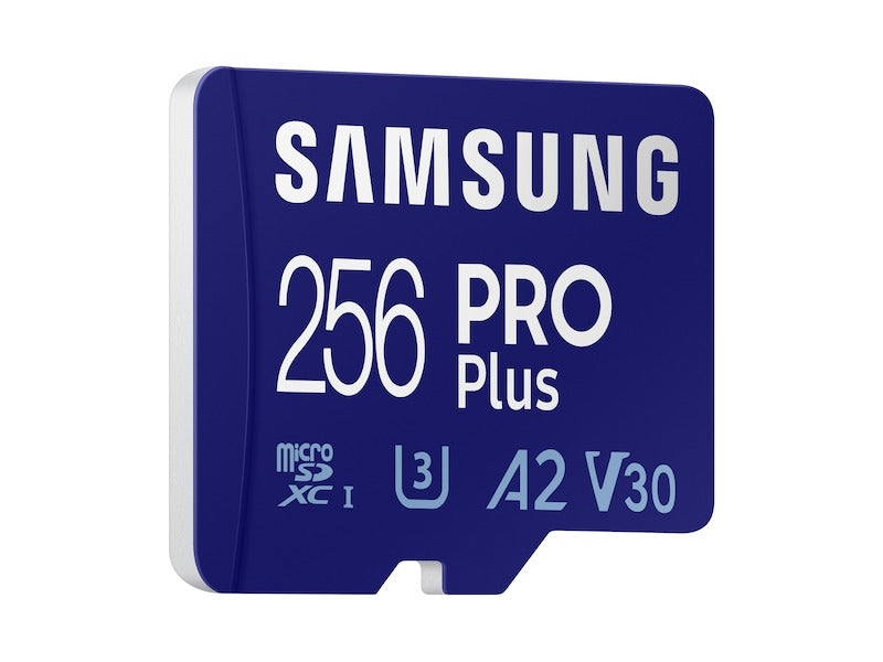 Karta pamięci microSDXC Samsung PRO Plus, 256 Gb, Class 10 / UHS-1 U3, z adapterem MB-MD256KA MB-MD256KA 