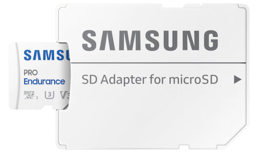 Karta pamięci microSDXC Samsung PRO Endurance, 128Gb, Klasa 10 / UHS-1 U3, Z adapterem MB-MJ128KA/EU