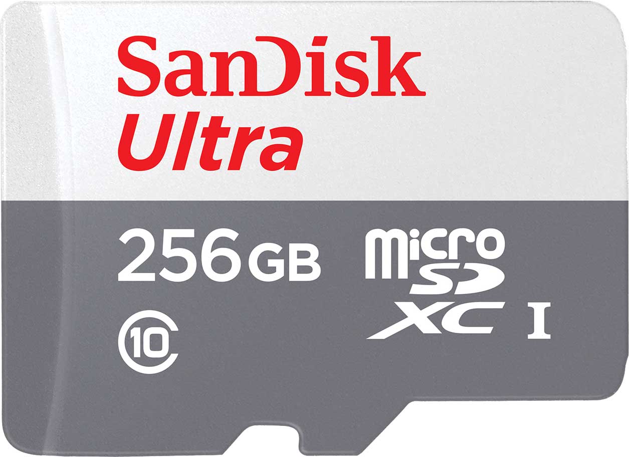 Karta pamięci microSDXC SanDisk Ultra, 256Gb, Klasa 10 SDSQUNR-256G-GN3MN